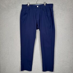 Bonobos Pants Mens 34x32 Blue‎ Office Stretch Preppy Business Athleisure Golf